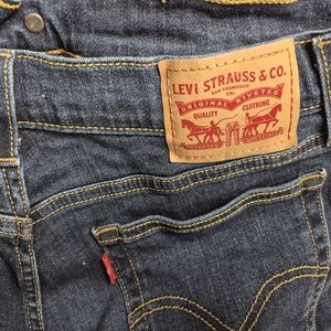 Levi's Women's Blue Jeans Shorts